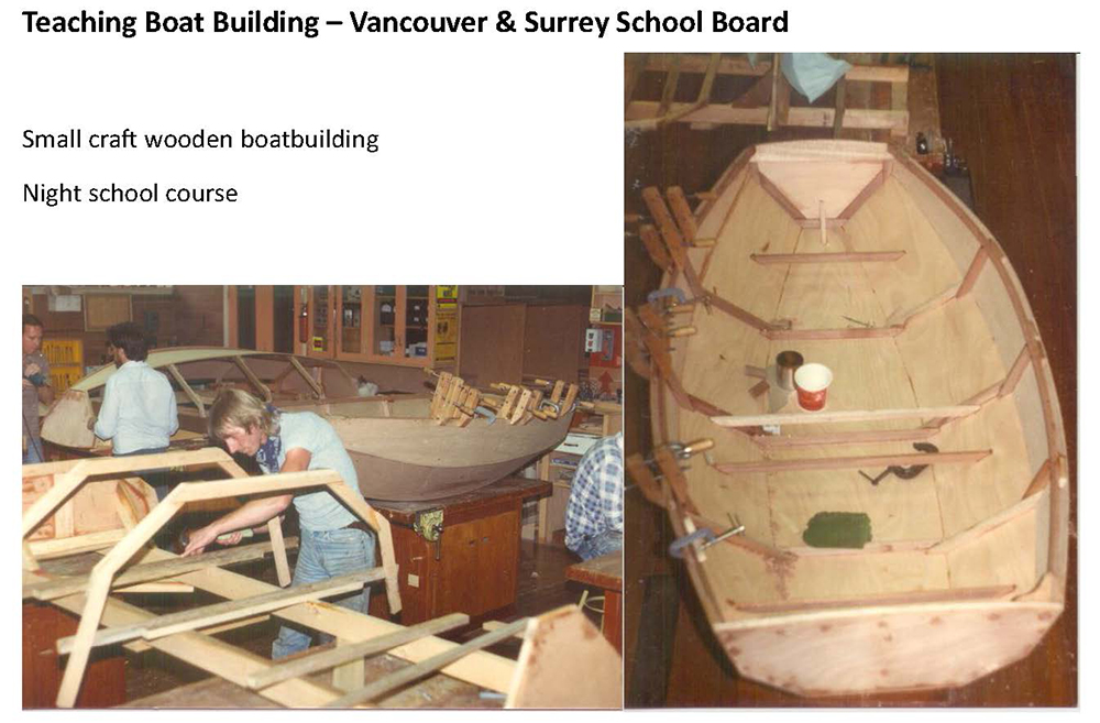 Teaching Boat Building
