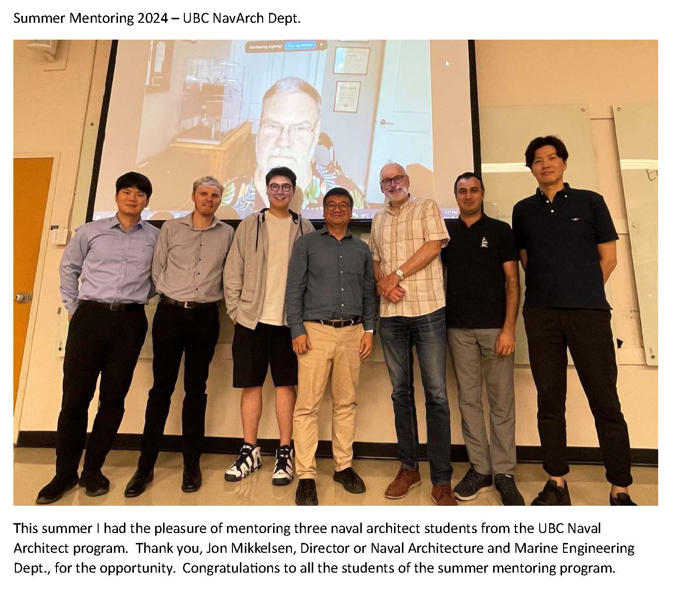 UBC Summer Mentoring 2024